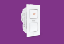 10 Amp Bell Push Switch (Indicator) 1 M (SMMART) (V1035) – V-Five Series | Vinayak Electricals